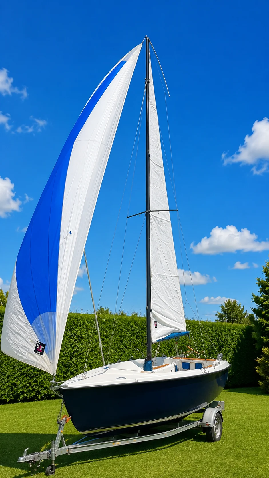 Daysailer genakkerrel